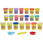 Trblietavé plastelíny Play-Doh – 12 farieb